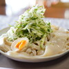 手打ち・つけ汁 うどん処 てる井 - 料理写真:夏野菜汁うどん（中盛り550g） 