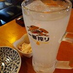 Izakaya Sanchan Sakaba - タイムサービスのレモンサワー￥200  安い！