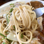 Parlor Tsuruya - パスタ自体は喫茶店あるあるで和風な甘目な醤油味かな？