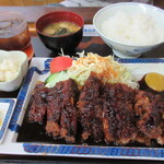 Tonkatsu Yagura - 甘味噌かつ定食　1,000円