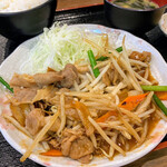 Yuragi no Sato - スタミナ定食 850円