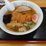 Kawasakiya Shokudo - 【2020.10.1(木)】カツラーメン(並盛)750円