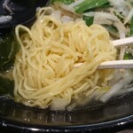 Sojun - 麺は細めでやや固め、やや縮れあり