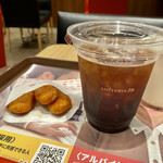 ロッテリア - からあげっと、アイスコーヒー