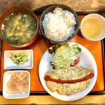 Ichimatsu An - オムレツ定食 ご飯大盛り