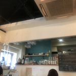 uni CAFE - 北欧テイストな店内