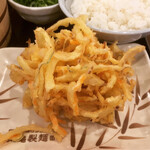 Marugame Seimen Hitachinaka Ten - 野菜のかき揚げ