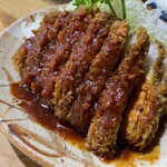 丸八 - ロースカツ定食1260円