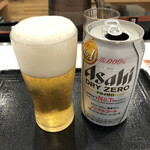 Yoshinoya Nishi Nishichihakyugosen Handa Ten - とりあえずノンアルコールビール241円！