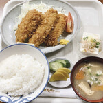 お食事処 飯田家 - アジフライ定食　850円