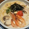 Jolly Pasta Utsunomiya Hiramatsu Motomachi Ten - 海老の明太子クリームスープパスタ1,090円