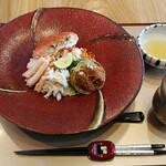 くずし割烹 ぼんた - 　「極、割烹セイコ蟹丼」