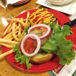 TGI Fridays Harajuku Ten - チーズバーガー