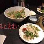 Private rooms Yakiniku Itadaki Toyota Shiekimae Ten - さっぱり青しその大根サラダ 580円 