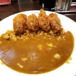 CoCo Ichiban Ya Tobu Nakaitabashi Ekimae Ten - エビあさりカレー3辛カキフライトッピング￥1,177円！