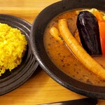 Soup Curry House Shippo Yahaba Ten - ロングウィンナーカレー