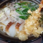 力餅 - 鍋焼うどん