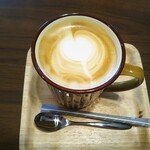 Agepan Cafe & Bar Moroyama Ten - カフェラテ