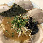 らぁめん大門 - 料理写真:うまかもんちゃあしゅう醤油とんこつ