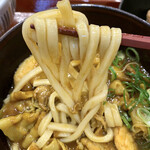 Naka U Toyosu Ten - 麺は柔らかい（カレーうどん）