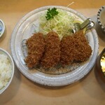 Tonkatsu Katsukichi Sanno Ten - ヒレ一口カツランチ１２１０円