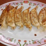 Gyoza no Osho Kurosekitaten - 生ビールセットの餃子