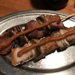 Yakitori Zubora Hon Ten - タン、上肉、ミソ