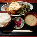 Private rooms Kanbi Taishu Tori Sakaba Toriichizu Tsudanuma Ten - チキン南蛮定食の４個¥540+税