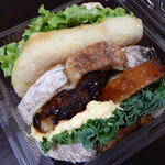 BAKERY KITCHEN RAGGRUPPI Ootemon Ten - チキン南蛮エッグ＆海老とツナポテトサラダ￥850