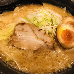 Men Dokoro Someiyoshino Noboribetsu Ten - 野菜ラーメン味噌　味玉トッピング