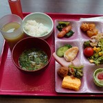 Oshu Akiho Onsen Rantei - ボスの朝食