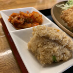 カフェ ニコ - 日替ランチ720円につくキムチと卯の花