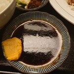 Yoshoku Tonkatsu Ichikawa - 2020年11月　上ロースステーキ　1700円（ガーリックバター醤油ソース）