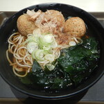 Nadai Fuji Soba Tamachi Ten - 銀だこそば」500円(税込）