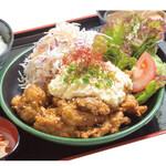 Tartar chicken nanban set meal