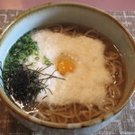 Jinja Soba Mura no Shita - 温かいそば とろろ 900円