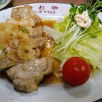 Tsuneya - スタミナ醤油焼き定食