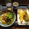 Marugame Seimen Miyakonojo Ten - 肉うどんセット（７００円）