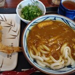 Marugame Seimen Kyotango Ten - カレーうどんとかしわ天