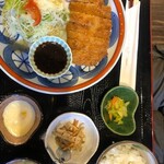 Washoku Dokoro Hyakusai Hamano Machi Ten - とんかつ定食