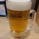 横濱家系ラーメン 海老名家 - 2021年1月　生ビール 390円