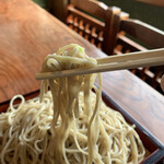 Soba Dokoro Sunaba - 粗挽きにしては白いお蕎麦。だが旨い！