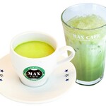 Max Cafe Fukuoka Tenjin West Ten - 抹茶ラテ