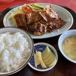 蘆山 - 「焼肉定食」@920(税込)