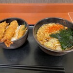 Yude Taro Otori Ten - 天丼セット630円