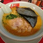 ラーメン山岡家 - 味噌ラーメンチャーシュー入り