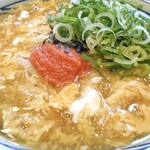 丸亀製麺 - 明太玉子あんかけ（並）