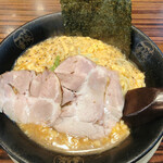 Fuji Ichiban Nishiharuten - 玉子とじラーメン　ふわふわ玉子がおいしそう