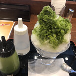 Yuragi no Sato - 2021/03/01
                        かき氷 抹茶 350円