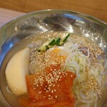 Tennen Onsen Sansa no Yu Dormy Inn Morioka - ご当地メニューの冷麺